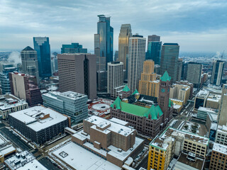 Minneapolis Minnesota Aerial