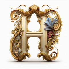 Letter H