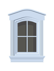 window isolated on white background , windows transparent background	