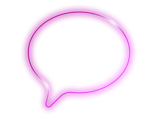 Fototapeta premium Neon frame isolated on white background , windows transparent background