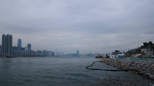 15 April 2018 the Yau Tong Lei Yue Mun water bay