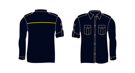 UNIFORM FORMAL OFFICE WEAR TEMPLATE