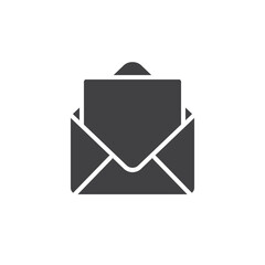 Receive email vector icon