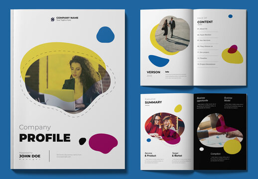 Company Profile Mockup Images – Browse 4,598 Stock Photos, Vectors, and ...