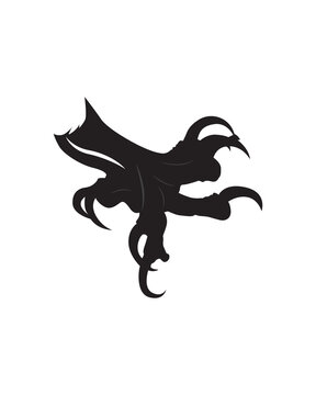 recommend clip art: Eagle claws vector isolated. Bird claws icon. 
