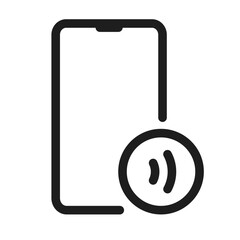 smartphone signal circle