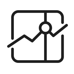 chart square icon