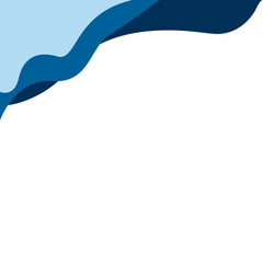 Wave Abstract Corner