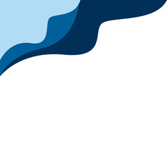 Wave Abstract Corner