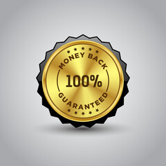 Gold and silver luxury retro badge. Premium-quality vector badges luxury black label. Quality label with a gold seal. Premium badge medal with genuine gold stamp. Gold label retro vintage collection 