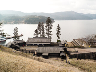 Scenery of Hakone Sekisho, Japan