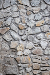 Stone concrete wall background, old wall texture.