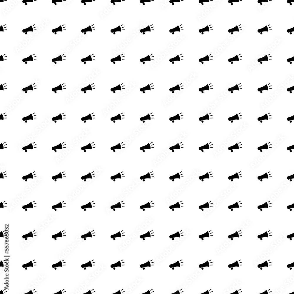 Poster square seamless background pattern from geometric shapes. the pattern is evenly filled with big blac