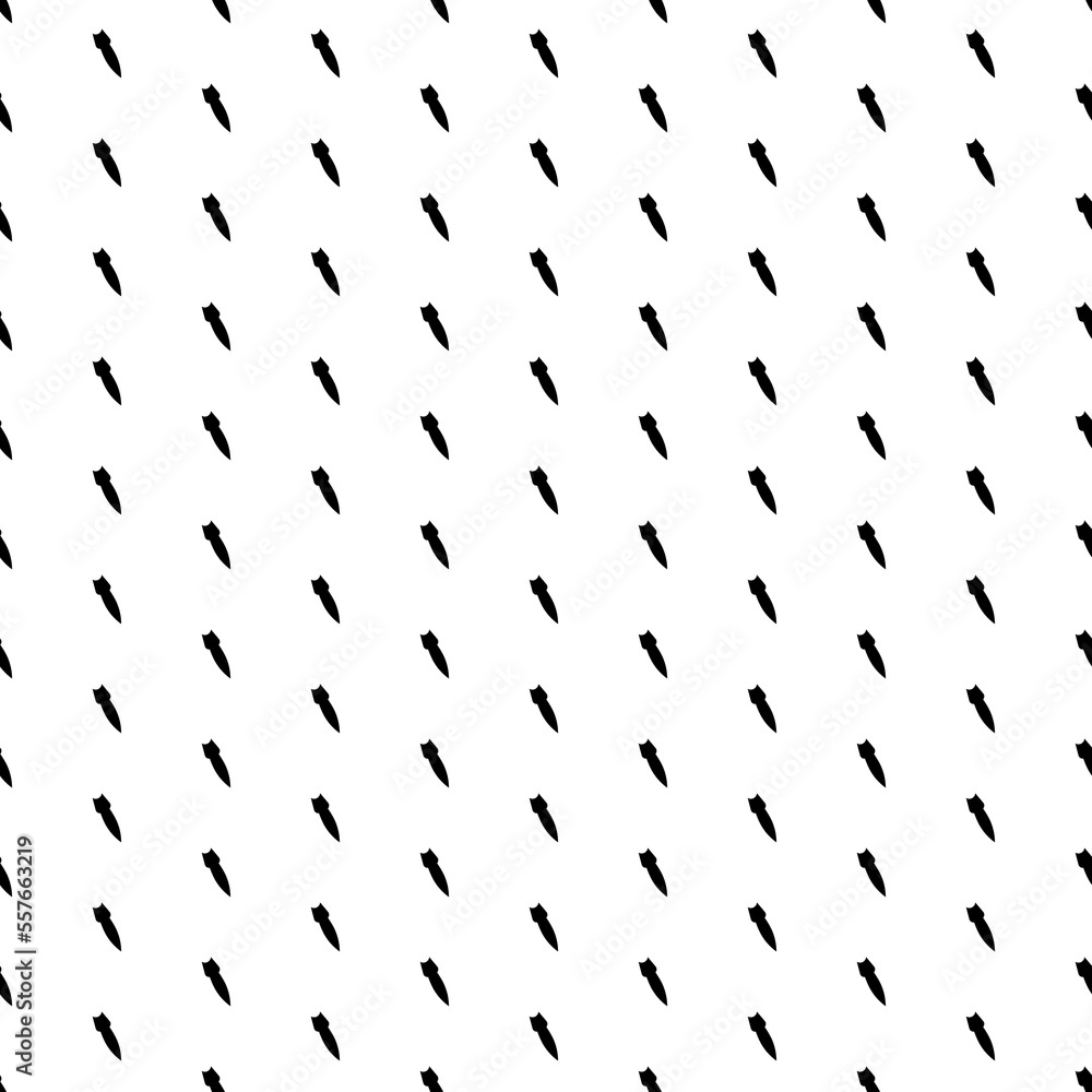 Poster square seamless background pattern from geometric shapes. the pattern is evenly filled with big blac