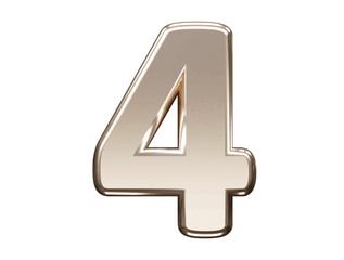 Number text effect vector illustration 