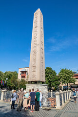 Egyptian monument in Instambul