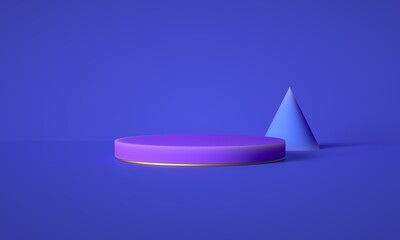 Fototapeta premium 3D rendering of promotional background