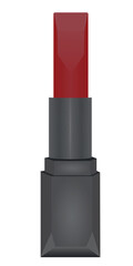 Obraz premium Woman lipstick on white background, vector