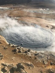 geyser at Iceland