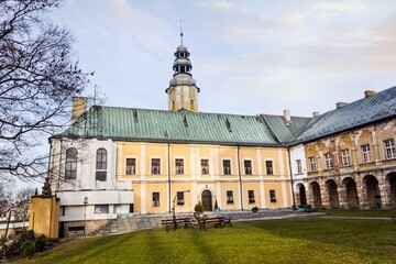 Chateau in Miedzylesie, Poland - 557678654
