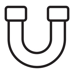 magnet line icon