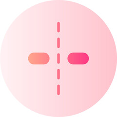 round gradient icon