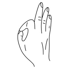 Ok Hand Gesture