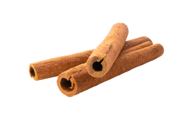  cinnamon sticks stacked on transparent png
