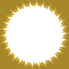 A transparent square border design element.