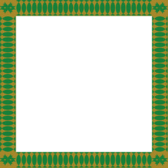 A transparent square border design element.