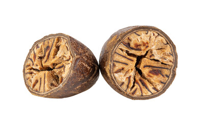 Nutmeg isolated on transparent png
