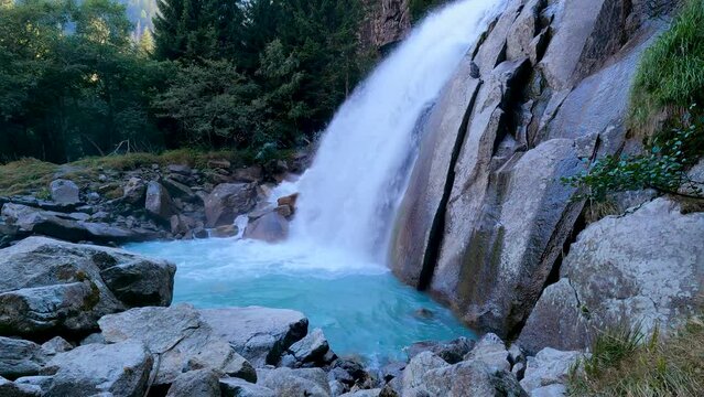  Summer Landscape on Amola Falls.