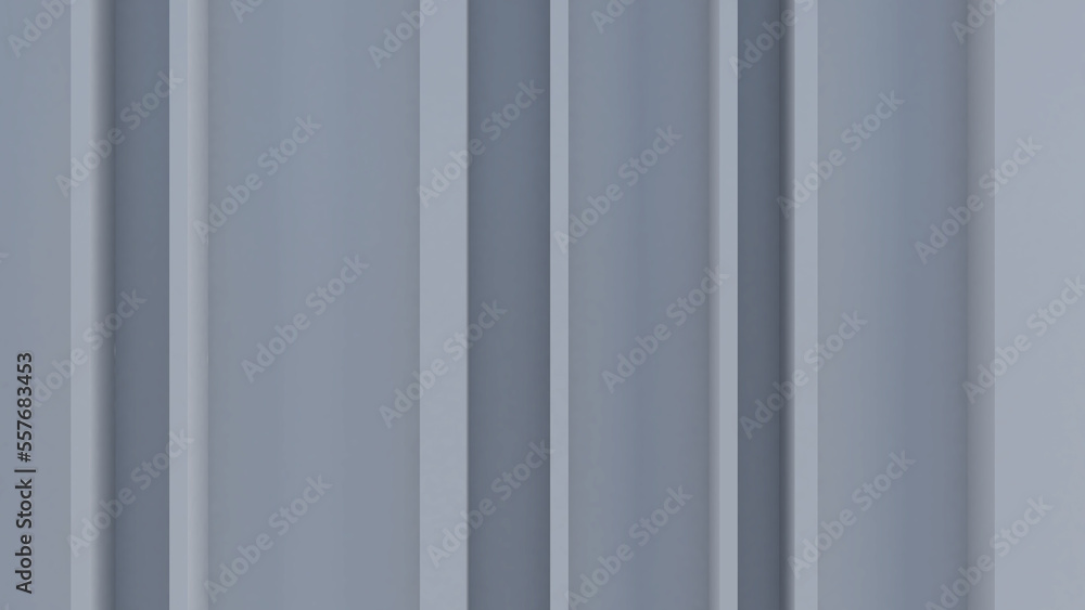 Poster abstract vertical gray shapes background,3d rendering