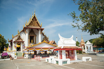 Naklejka premium THAILAND AYUTTHAYA WAT NA PHRAMEN