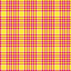 Yellow Minimal Plaid textured Seamless Pattern