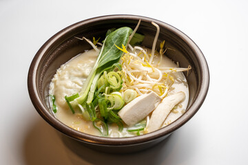 korea noodle and soup