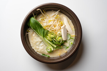 korea noodle and soup