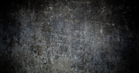 cracked abstract wall, black and white textured wall background, cracked wall background