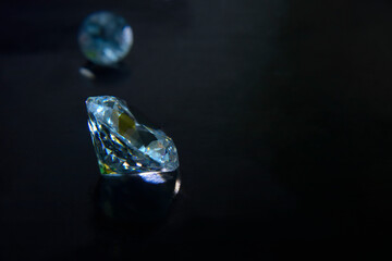 Real diamonds, brilliantly cut diamonds. for making jewelry