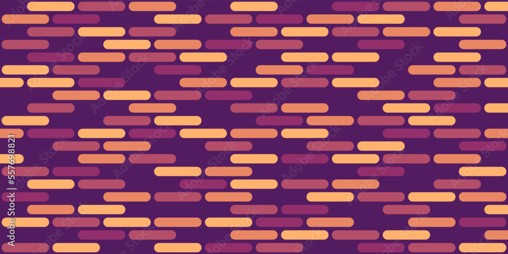 Poster seamless wallpaper with pink and purple horizontal sticks. vector for seamless print and stylish int