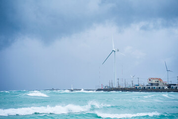 Scenery of Jeju Island in Korea