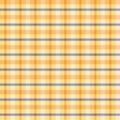 Orange Minimal Plaid textured Seamless Pattern