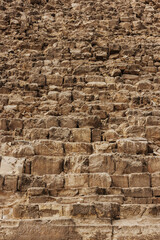 Fototapeta premium Pyramid of Khufu, Cheops Pyramid in Cairo, Egypt