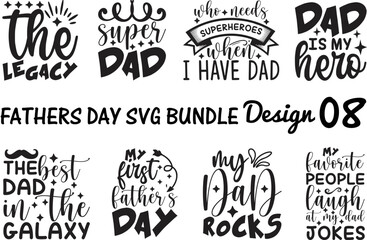 Fathers Day SVG Bundle