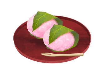 桜スイーツ　桜餅　さくら餅