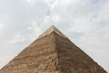 Obraz na płótnie Canvas Pyramid of Khufu, Cheops Pyramid in Cairo, Egypt
