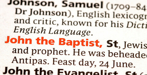 john the baptist