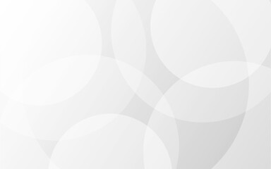 Luxury abstract white circle shape background with futuristic concept