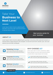 Corporate business flyer design 