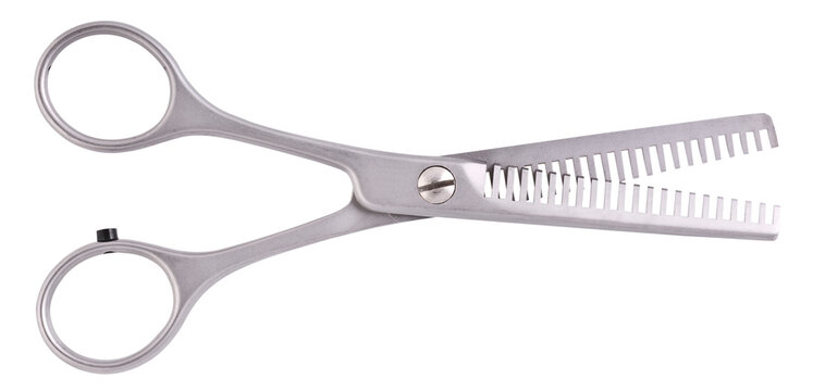 ciseaux &agrave; &eacute;ffiler sur fond transparent